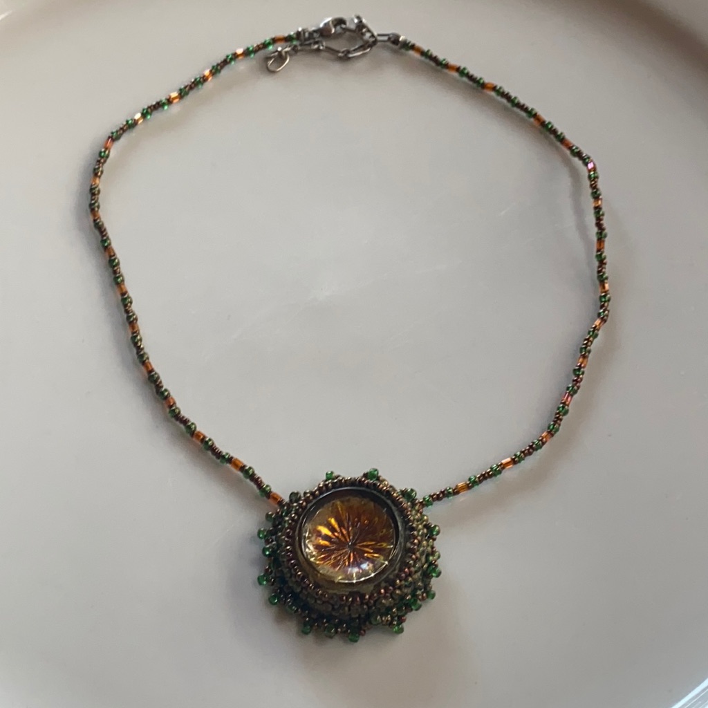 Vintage Beaded Vintage Choker